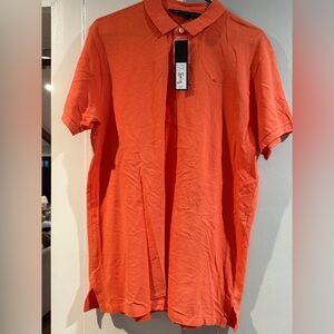 Marc Jacobs Bright Salmon Short Sleeve Polo